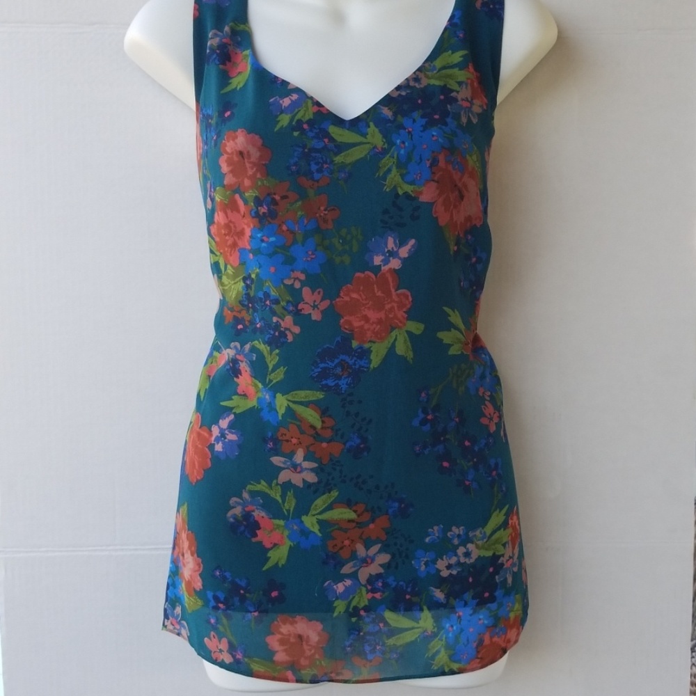 Floral |  Womens Top| Cabi | M